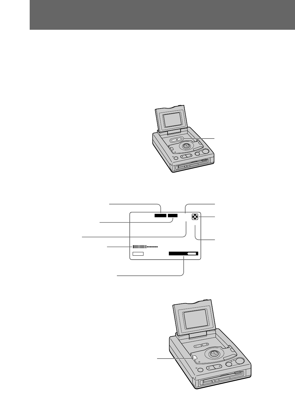 Grabación de imágenes, Si conecta dos o tres unidades fuente, Indicadores durante la grabación | Sony MVC-FDR1 User Manual | Page 48 / 72