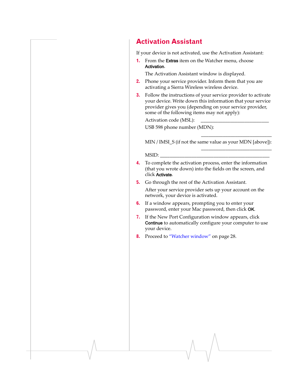 Activation assistant, Activa, Tion assistant | Section (see, Ant (see | Sony TRUINSTALL USB 598 User Manual | Page 25 / 55