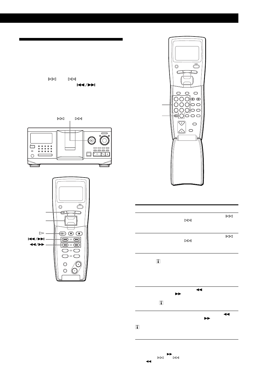 Zum suchen, Hinweis, Gehen sie folgendermaßen vor | Sony CDP CX555ES User Manual | Page 103 / 128