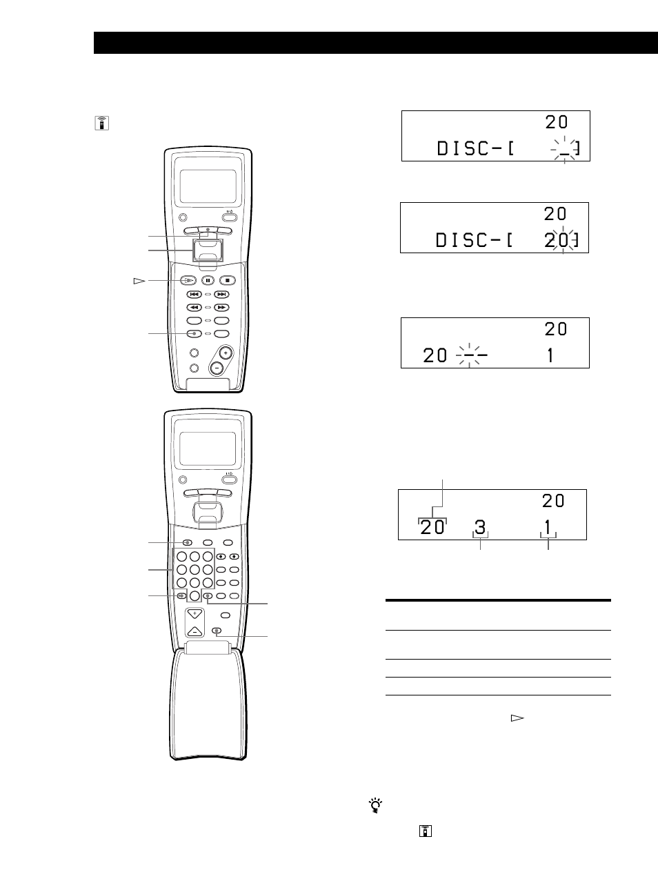 D i s c, Wiedergeben von cds | Sony CDP CX555ES User Manual | Page 108 / 128