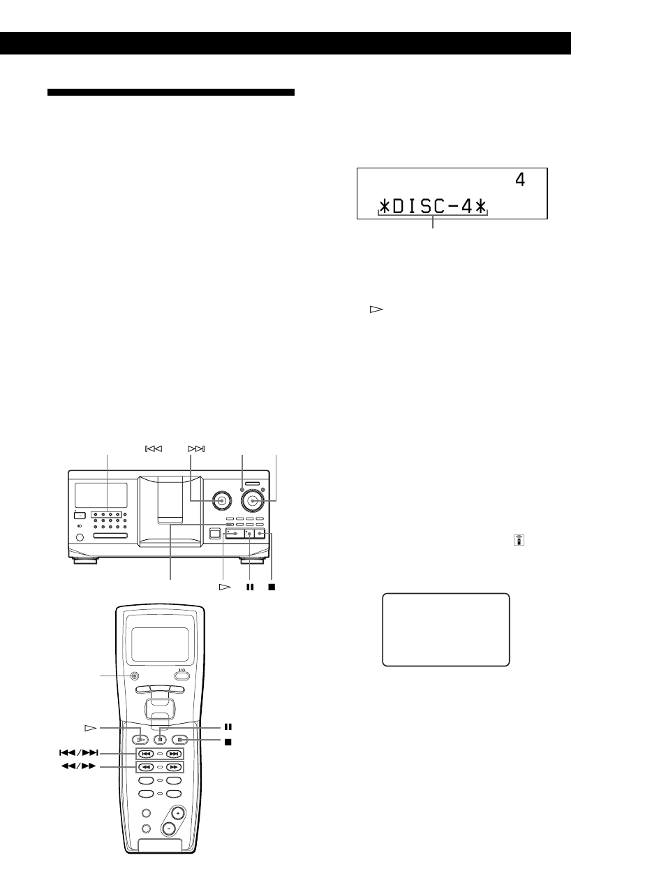 Playing cds getting started, Reproducción de discos compactos | Sony CDP CX555ES User Manual | Page 27 / 128