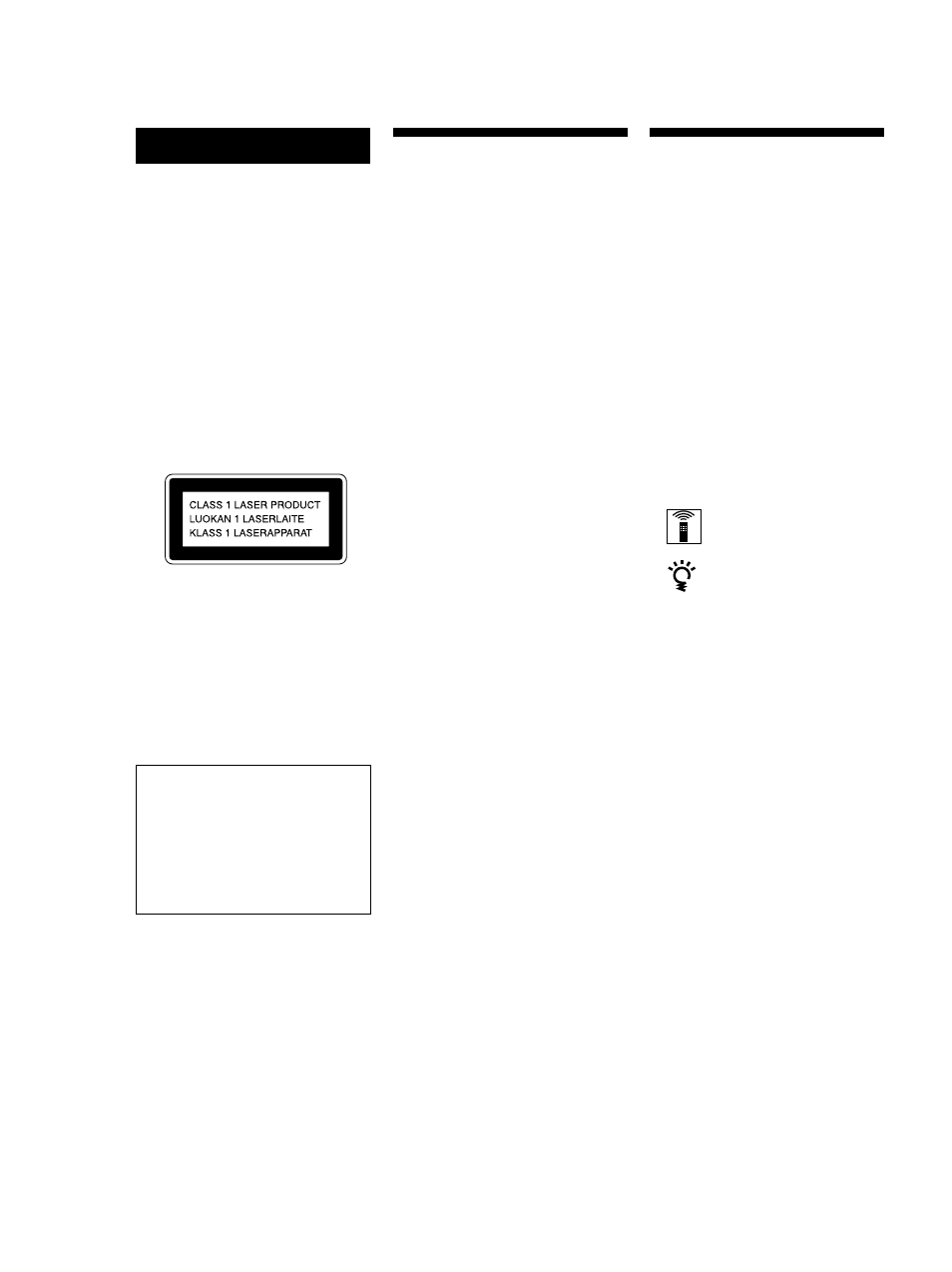 Bem-vindo, Este manual, Advertência | Sony CDP CX555ES User Manual | Page 44 / 128