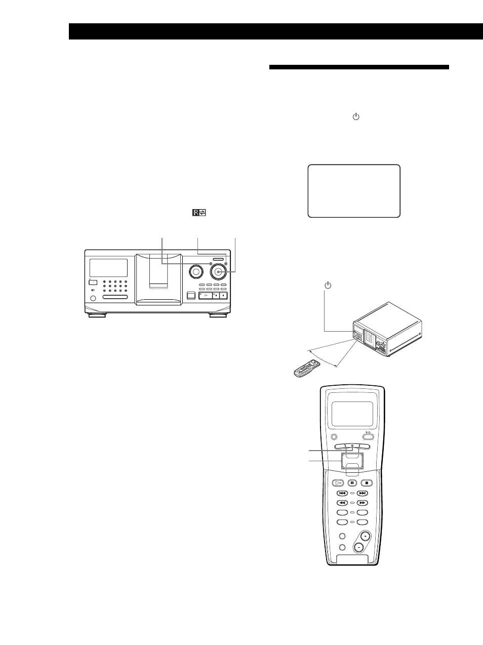 Preparar o telecomando, Como começar, Desactivar a resposta do leitor aos sinais remotos | Sony CDP CX555ES User Manual | Page 48 / 128