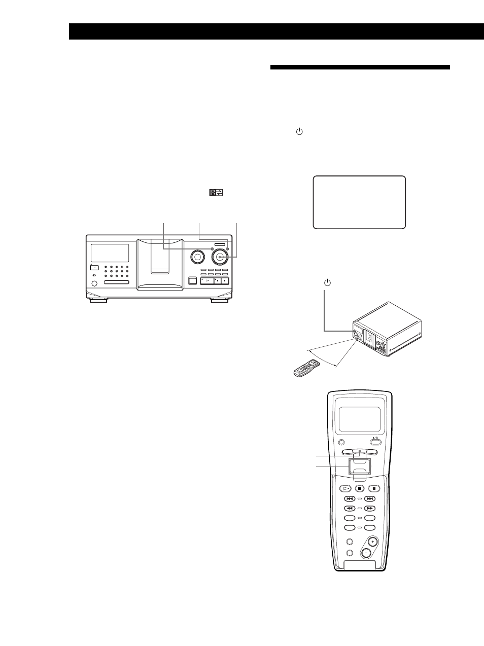 Preparación del mando a distancia, Procedimientos iniciales | Sony CDP CX555ES User Manual | Page 6 / 128