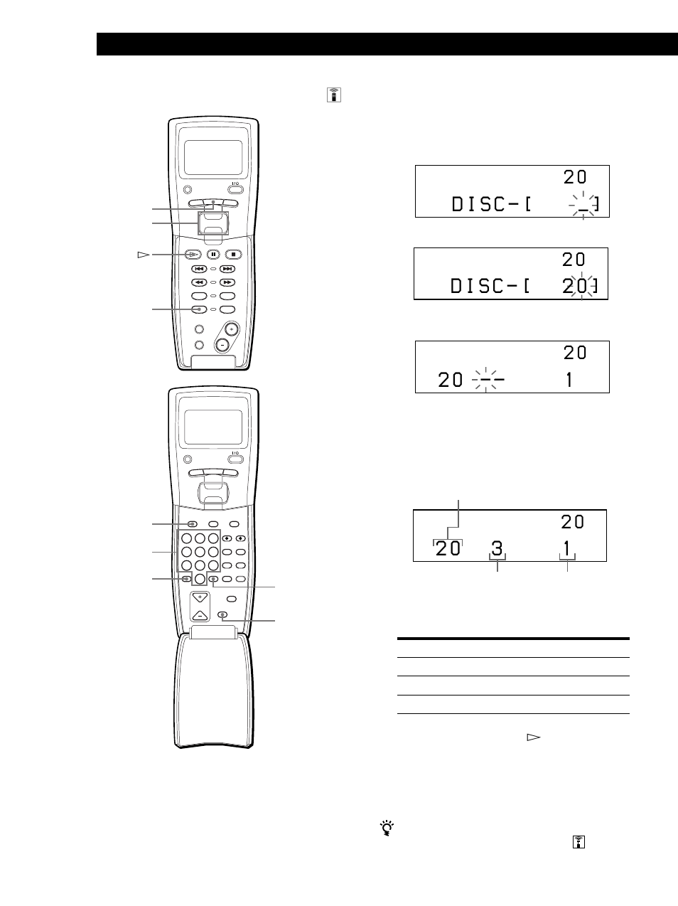 D i s c, Reproduzir um cd, Criar um programa com o telecomando z | Sony CDP CX555ES User Manual | Page 66 / 128