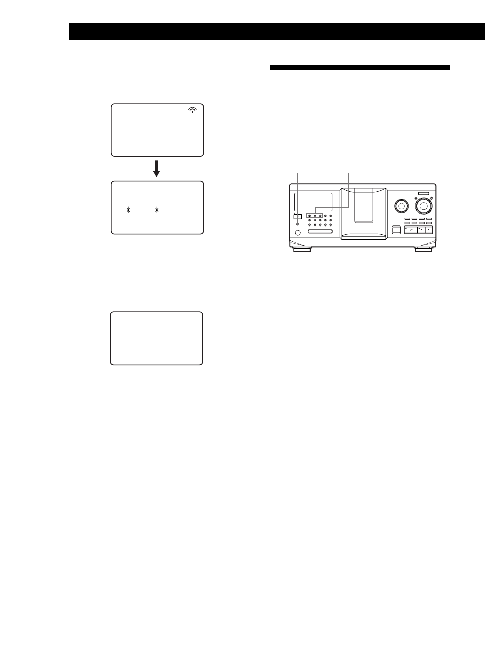 Reproduzir utilizando um temporizador, Reproduzir um cd | Sony CDP CX555ES User Manual | Page 68 / 128
