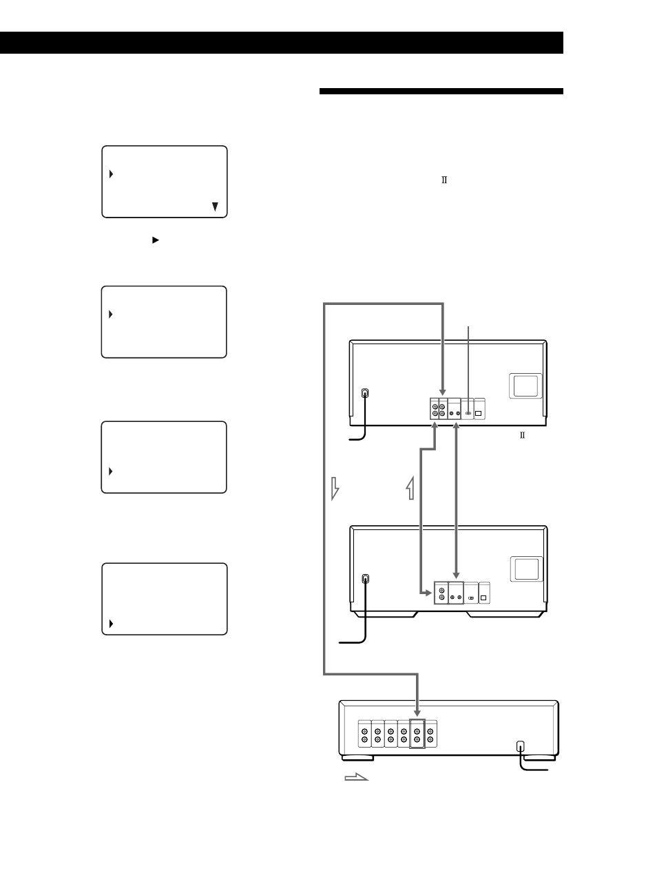 Conexión de otro reproductor de cd | Sony CDP CX555ES User Manual | Page 9 / 128