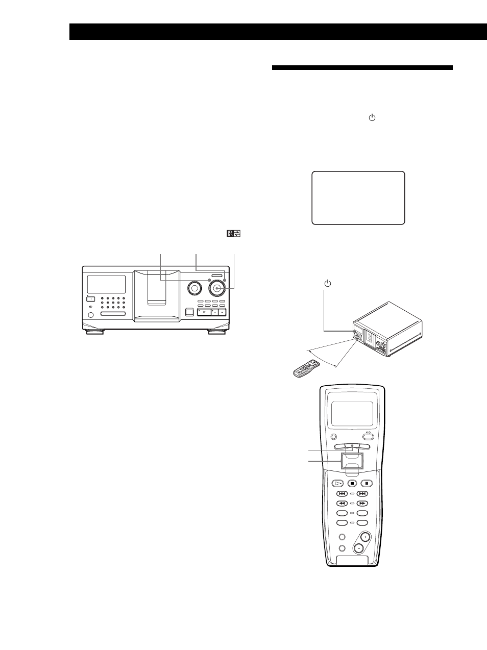 Einstellen der fernbedienung, Vorbereitungen | Sony CDP CX555ES User Manual | Page 90 / 128