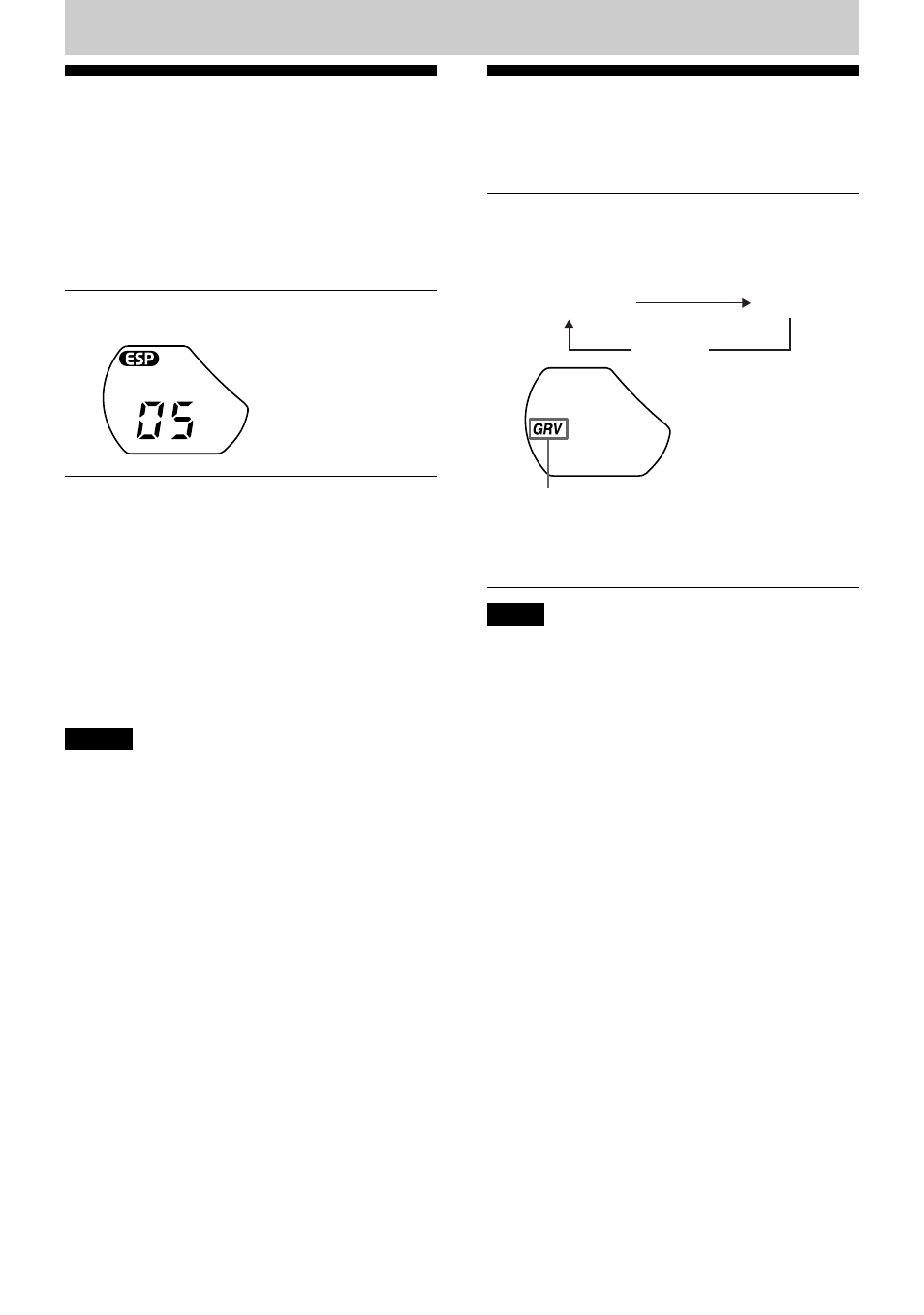 Available features, Turning on the shock protection function (esp2), Emphasizing the bass sound (sound) | 12 turning on the shock protection function, Emphasizing the bass sound | Sony D-EG5 User Manual | Page 12 / 24