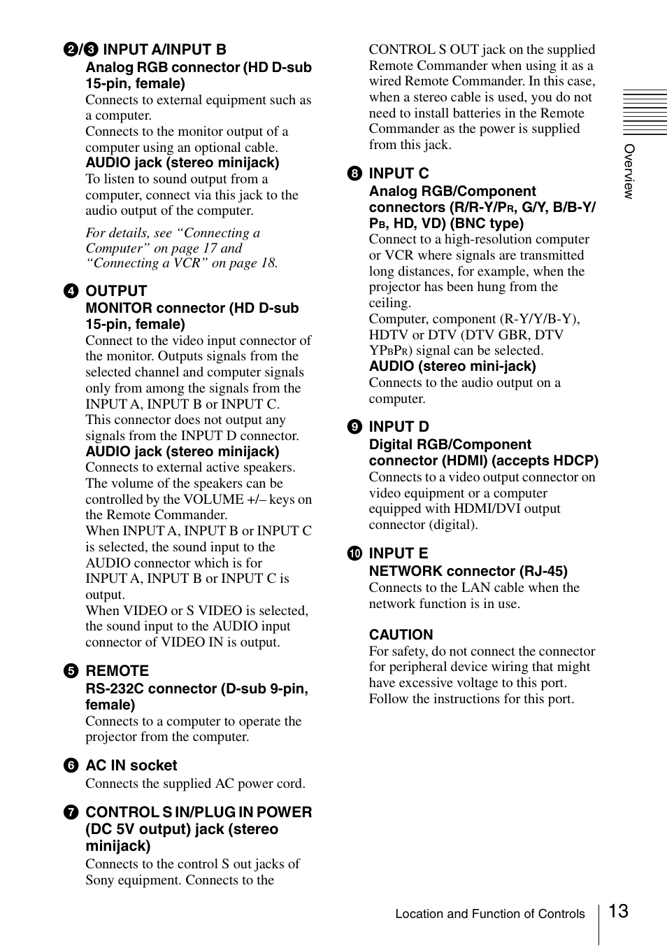 Sony FE40L User Manual | Page 13 / 57