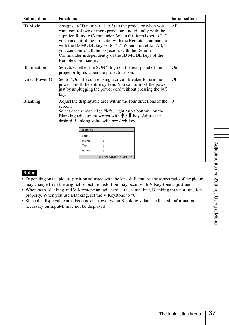 Sony FE40L User Manual | Page 37 / 57