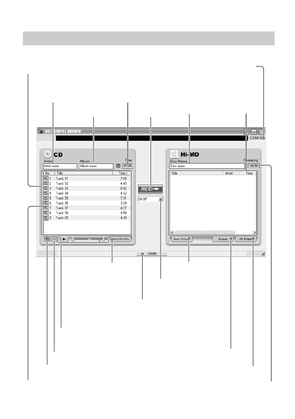 Sony MZ-NHF800 User Manual | Page 110 / 132