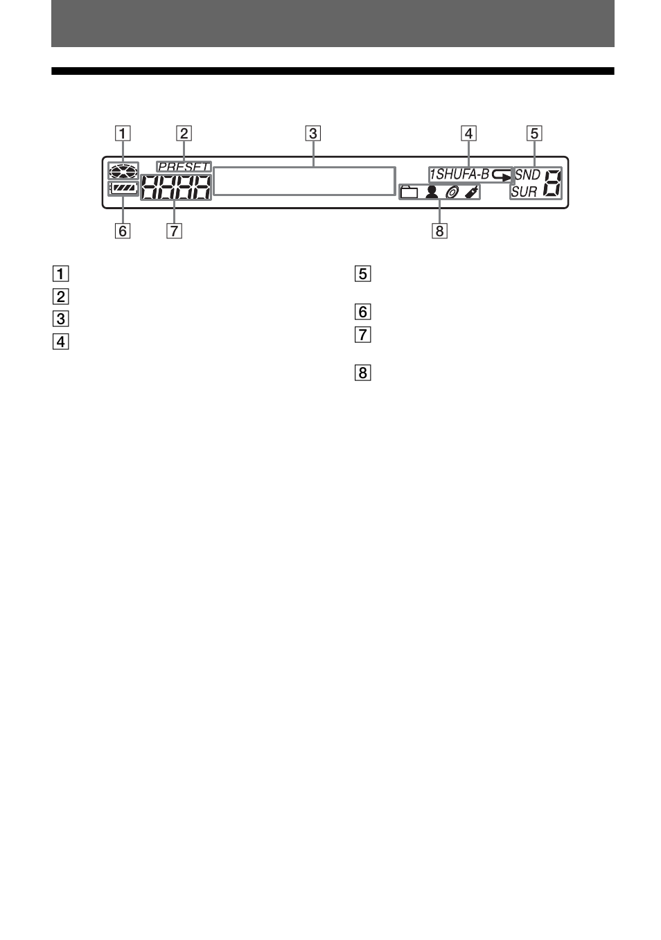 16 the display window of the remote control | Sony MZ-NHF800 User Manual | Page 16 / 132