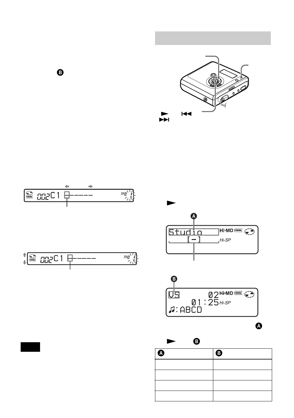 On the recorder | Sony MZ-NHF800 User Manual | Page 53 / 132