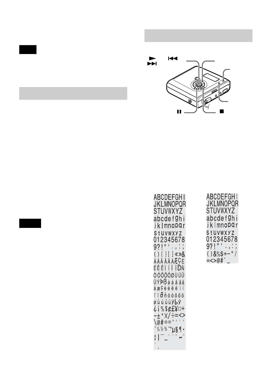 Re-labeling, On the recorder, Age 57 | Sony MZ-NHF800 User Manual | Page 57 / 132