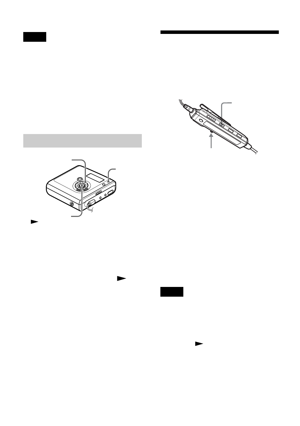 On the recorder, Starting the playback quickly (quick mode) | Sony MZ-NHF800 User Manual | Page 72 / 132