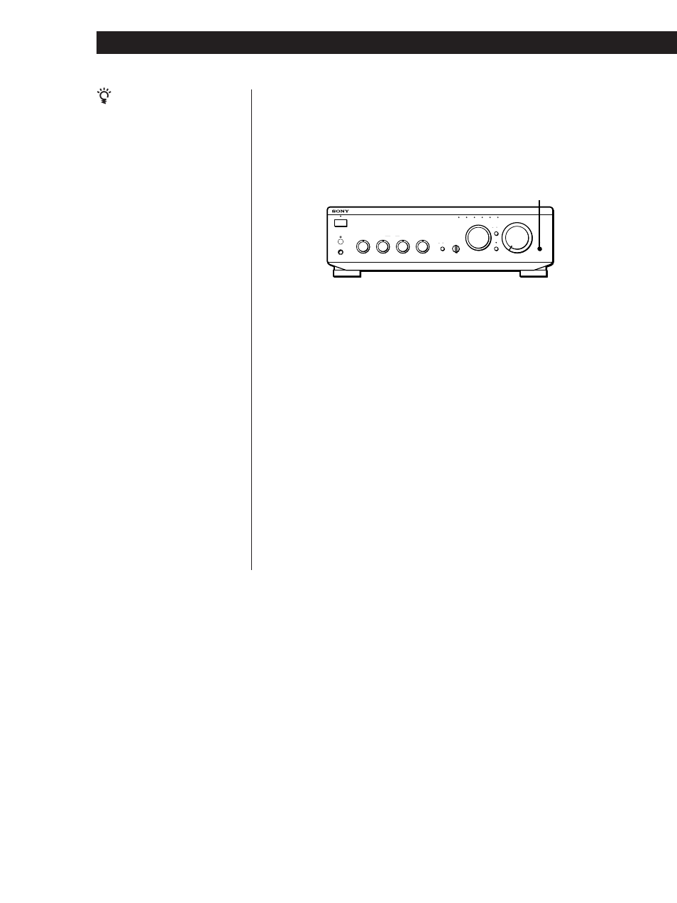 Basic operations 8 | Sony TA-FE910R User Manual | Page 8 / 48