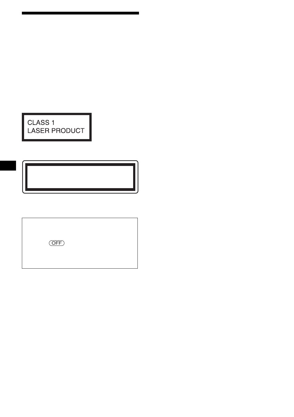 2warning | Sony R5 User Manual | Page 2 / 152