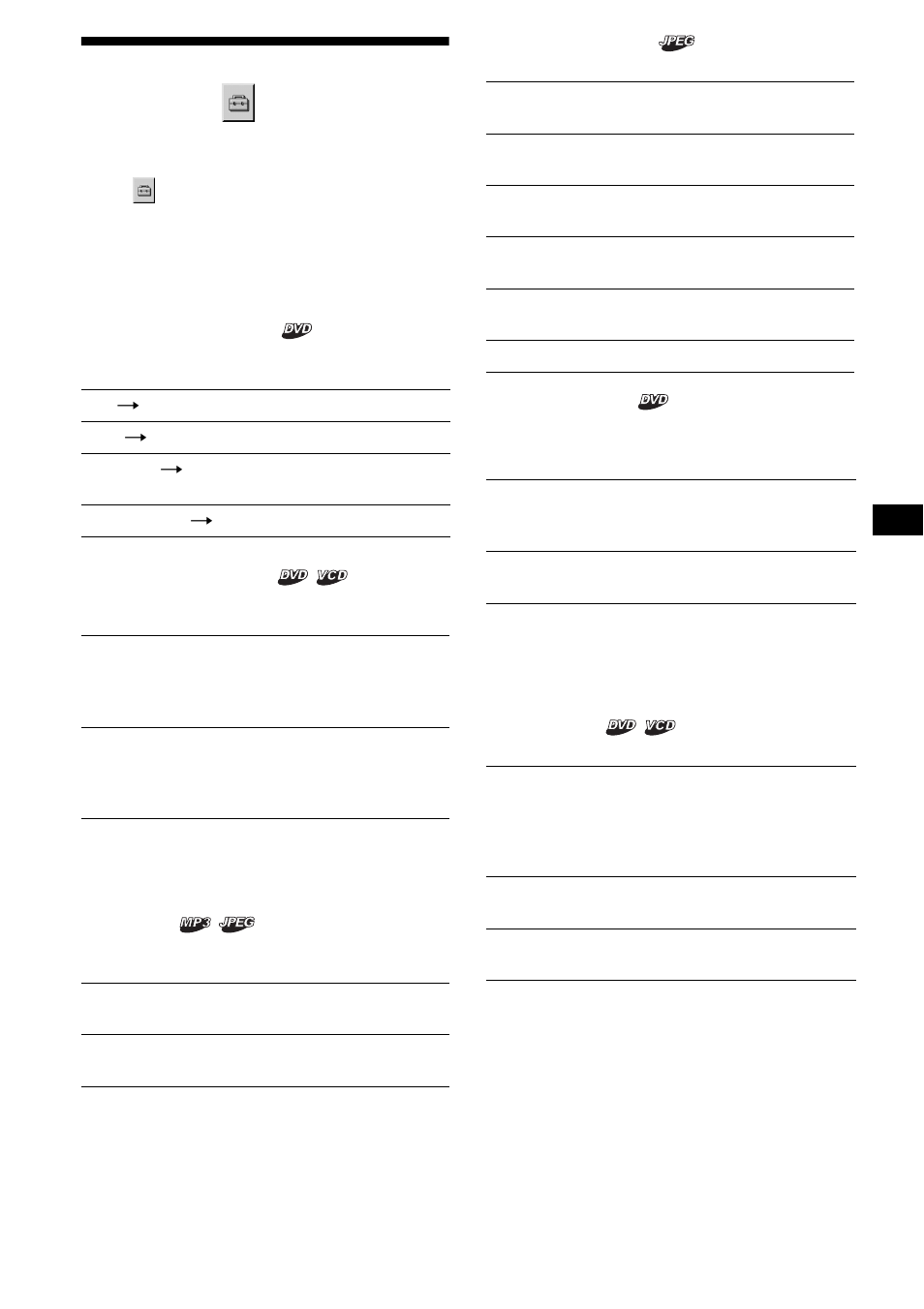 Custom settings, Custom setup, Erations | 31 custom settings | Sony R5 User Manual | Page 31 / 152