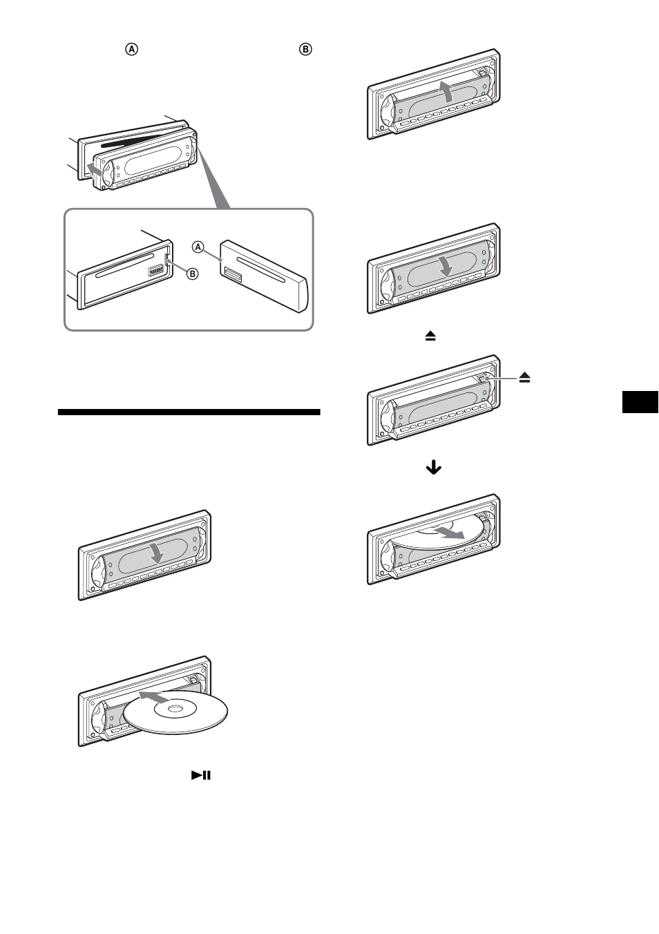 Inserción del disco en la unidad | Sony R5 User Manual | Page 59 / 152