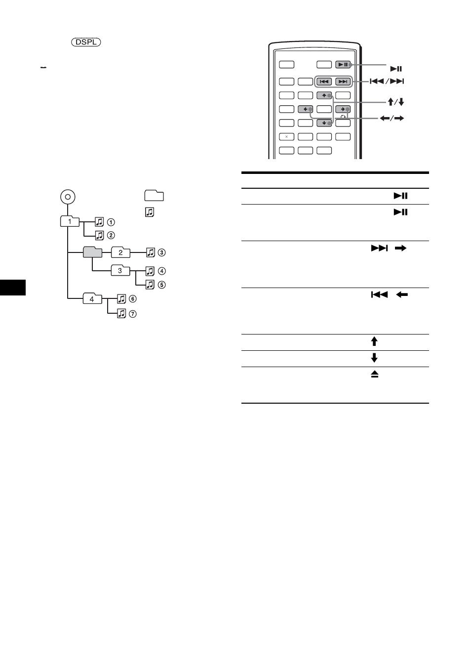 Orden de reproducción de los archivos mp3, Operaciones adicionales | Sony R5 User Manual | Page 66 / 152