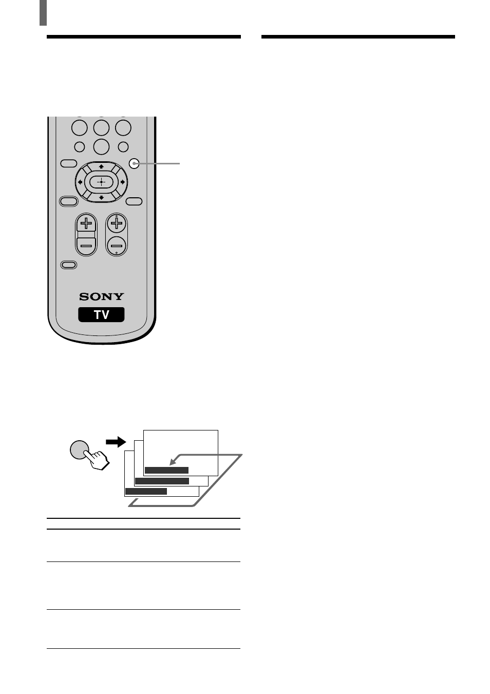 Selección de programas estéreo o bilingües, Uso de la opción bloqueo seguridad | Sony WEGA KZ 42TS1 User Manual | Page 156 / 176