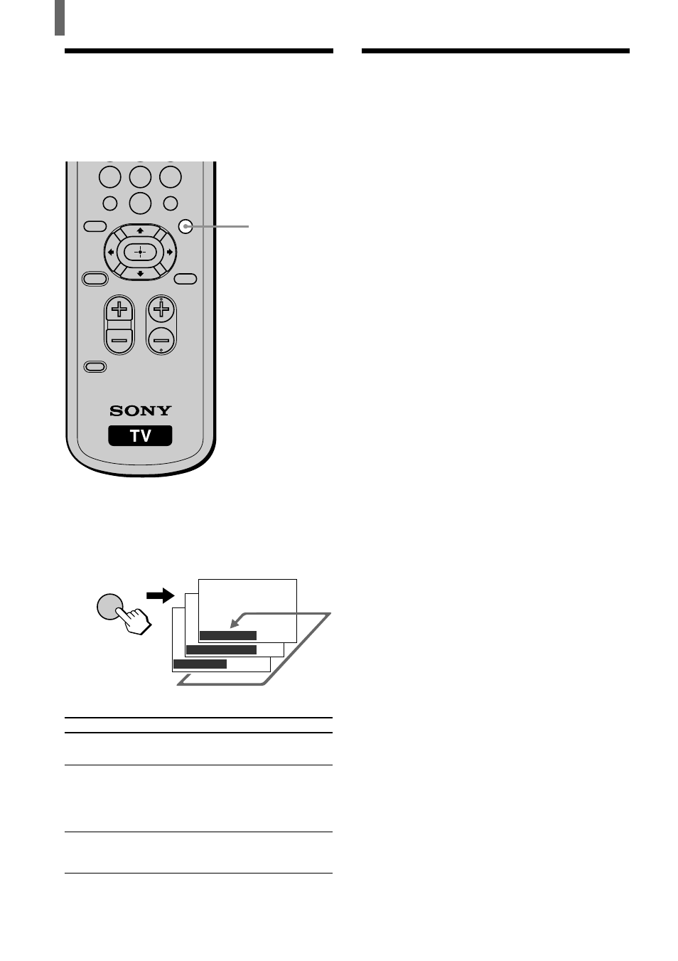 Selecting stereo or bilingual programs, Using the parental control feature | Sony WEGA KZ 42TS1 User Manual | Page 40 / 176