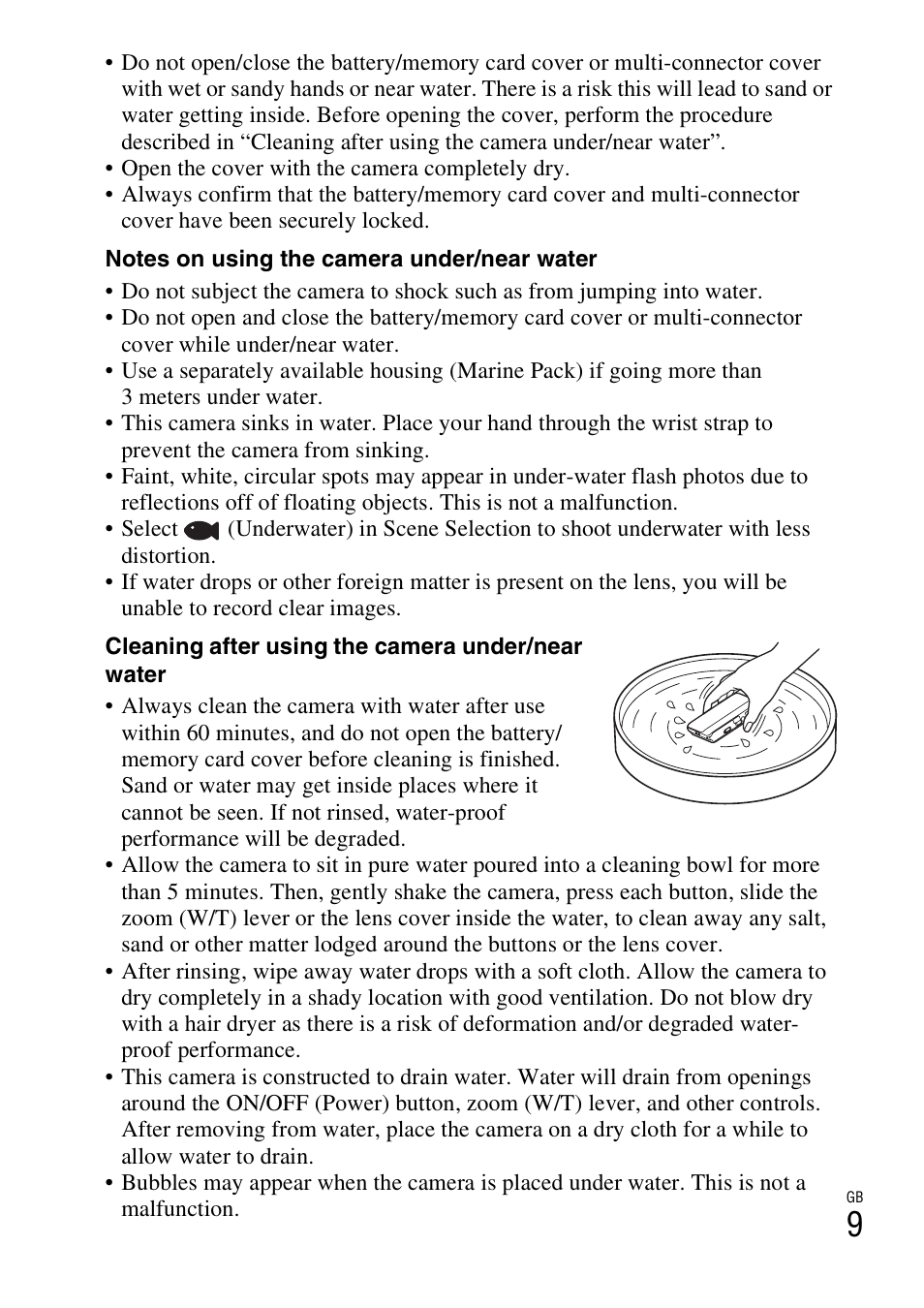 Sony Cyber-shot 4-170-840-12(1) User Manual | Page 9 / 36