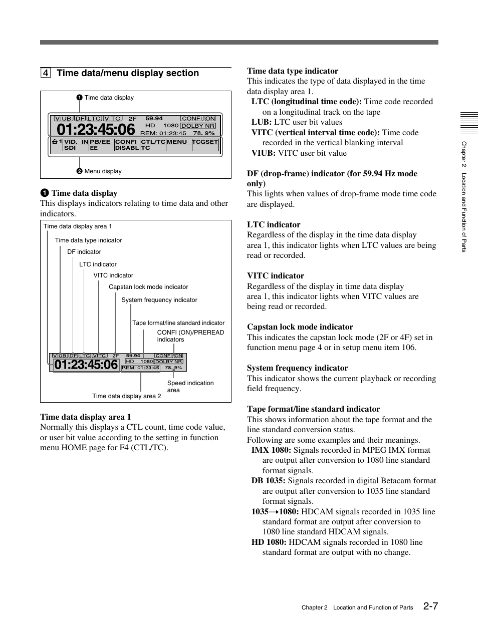 Sony HDW-M2000 User Manual | Page 17 / 142