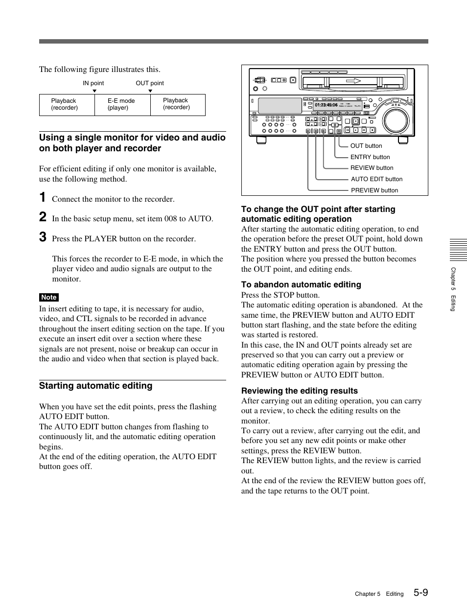 Sony HDW-M2000 User Manual | Page 61 / 142