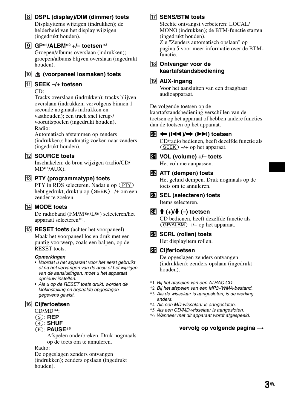 Sony CDX-GT30RN User Manual | Page 27 / 84