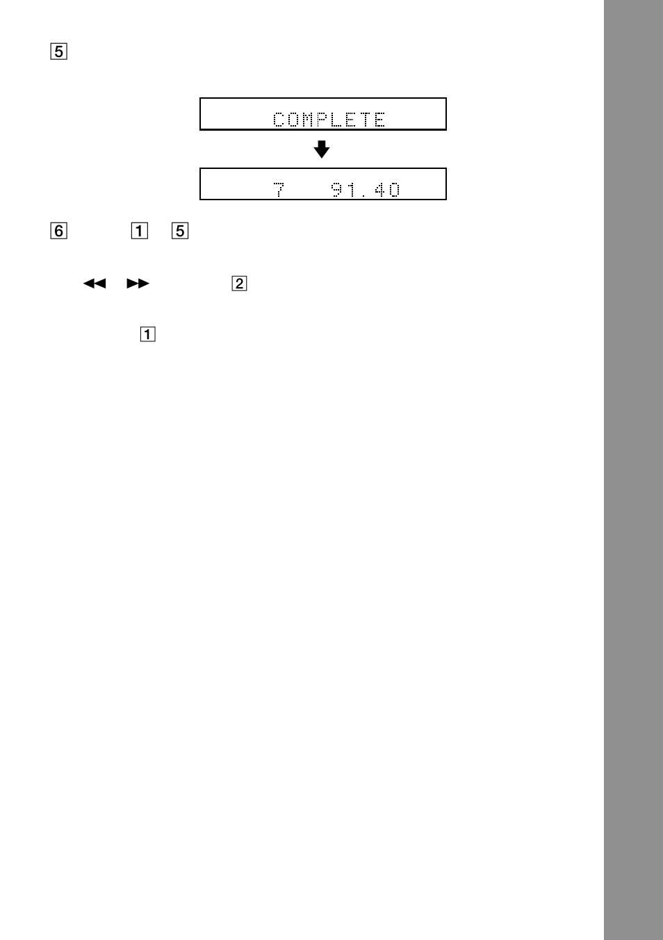 Getting star ted, 5press enter, 6repeat 1 to 5 to store other stations | The station is stored | Sony AVD-S10 User Manual | Page 29 / 84