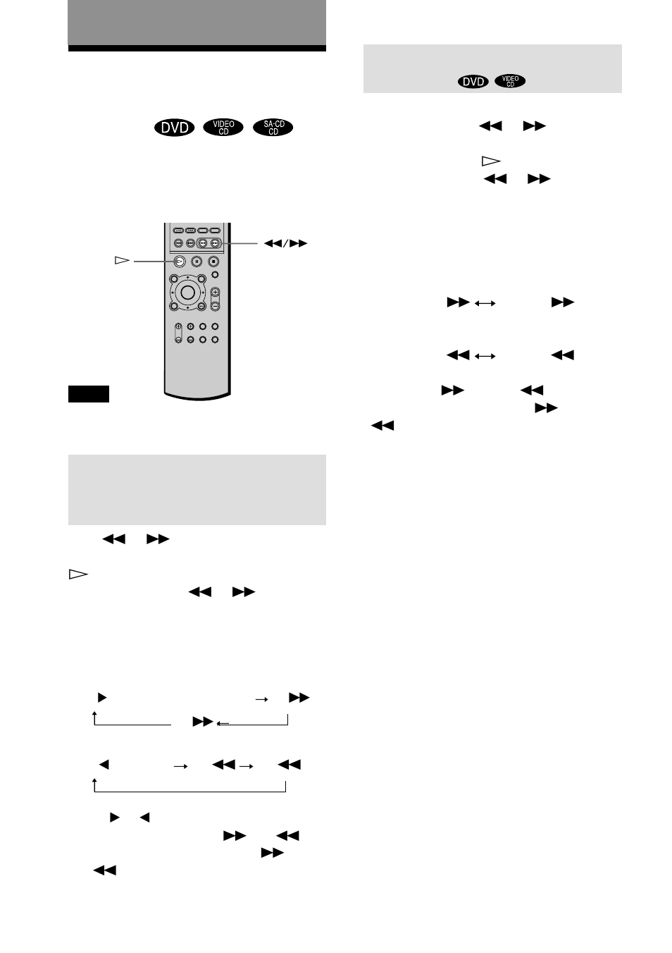 Searching for a particular point on a disc | Sony AVD-S10 User Manual | Page 38 / 84