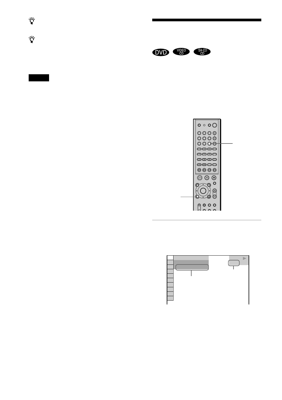 Checking the playing time and remaining time | Sony AVD-S10 User Manual | Page 42 / 84