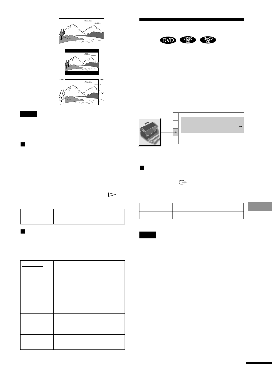 Custom settings | Sony AVD-S10 User Manual | Page 67 / 84