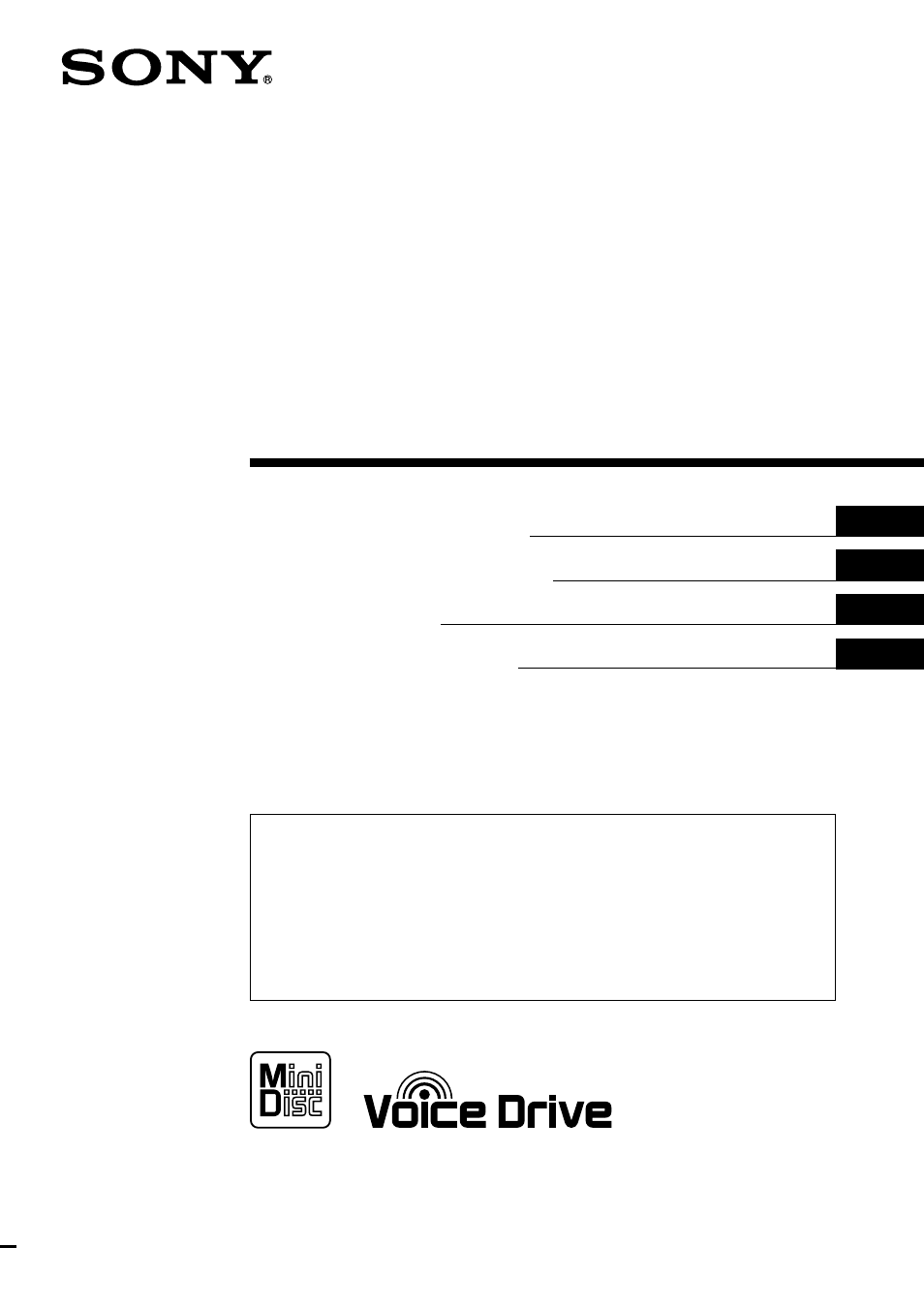 Sony MDX-C8900R User Manual | 186 pages