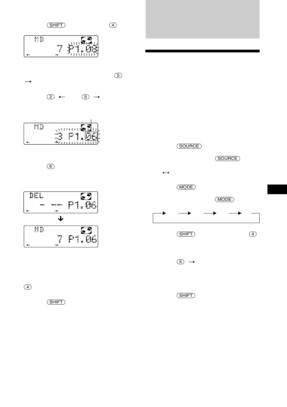 Radio, Lagra kanaler automatiskt | Sony MDX-C8900R User Manual | Page 105 / 186