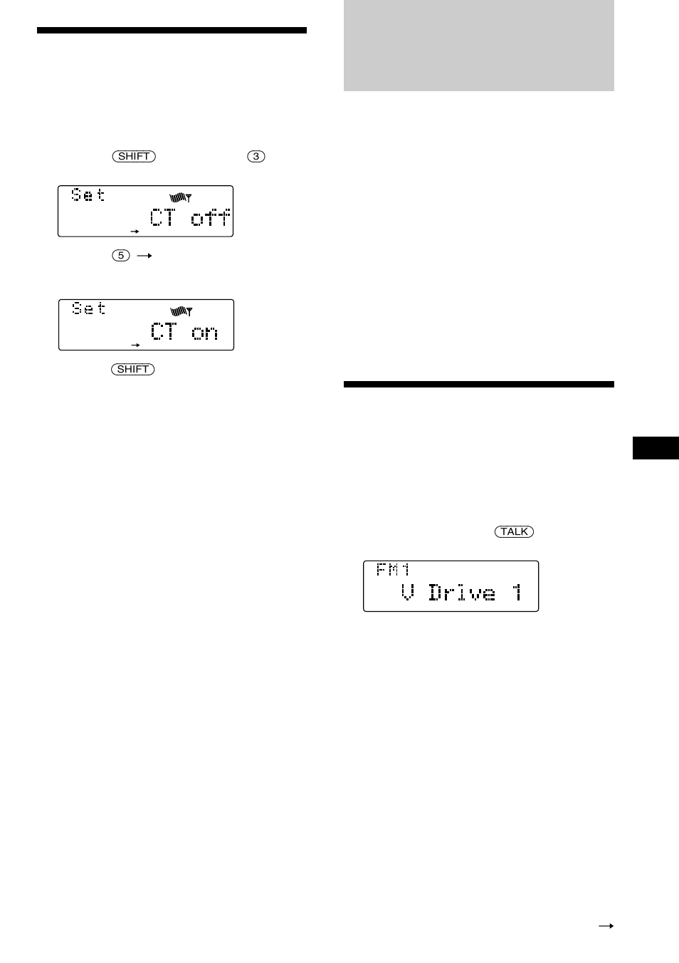 Röststyrning, Ställa klockan automatiskt, Välj en “v drive”-ruta för registrering | Sony MDX-C8900R User Manual | Page 113 / 186