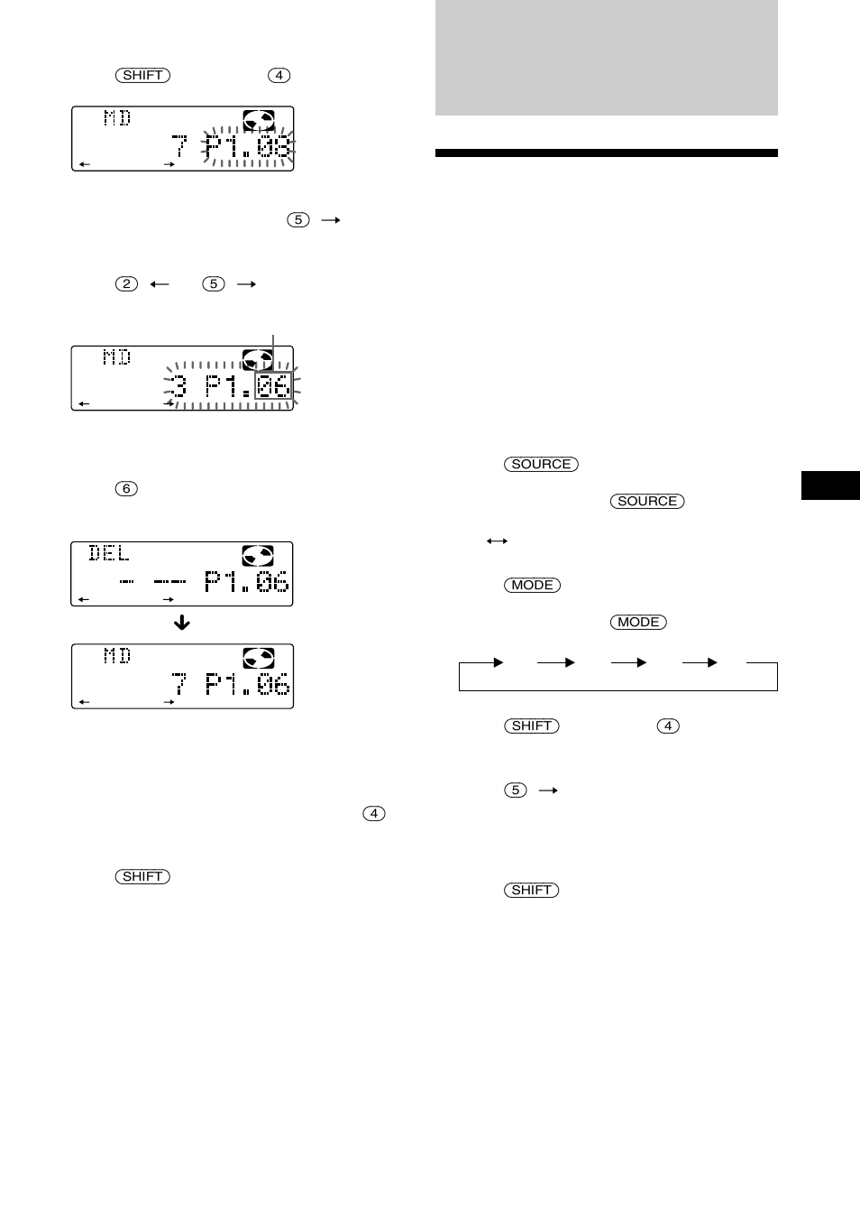 Radio | Sony MDX-C8900R User Manual | Page 13 / 186