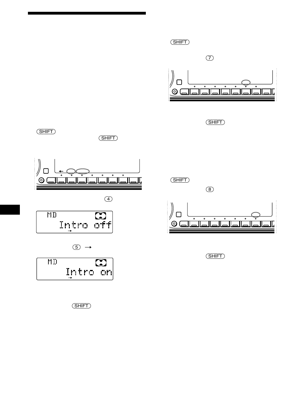 Reprodução de um md em vários modos, Pesquisa da faixa pretendida — pesquisa sequencial | Sony MDX-C8900R User Manual | Page 148 / 186