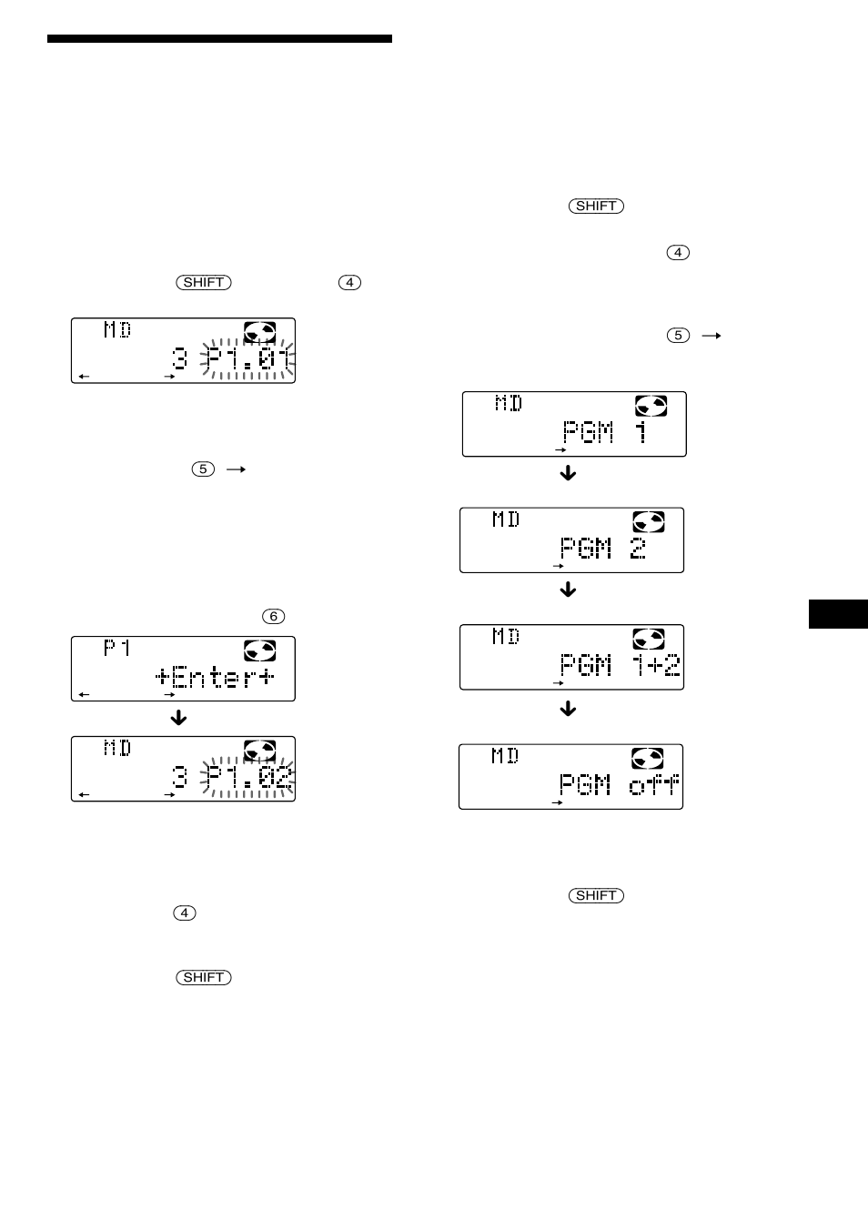Criar um programa | Sony MDX-C8900R User Manual | Page 149 / 186