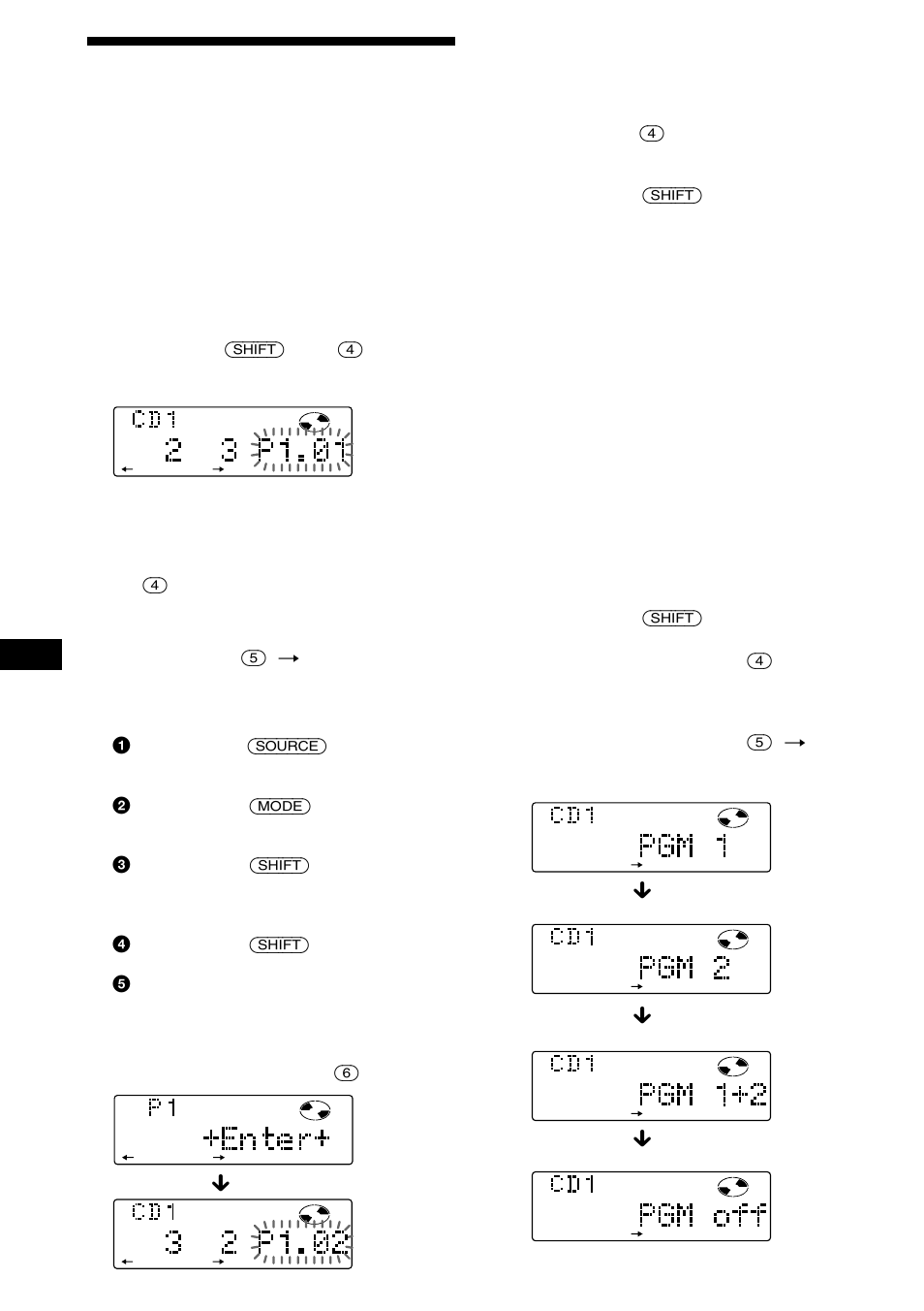 Criação de um programa | Sony MDX-C8900R User Manual | Page 168 / 186