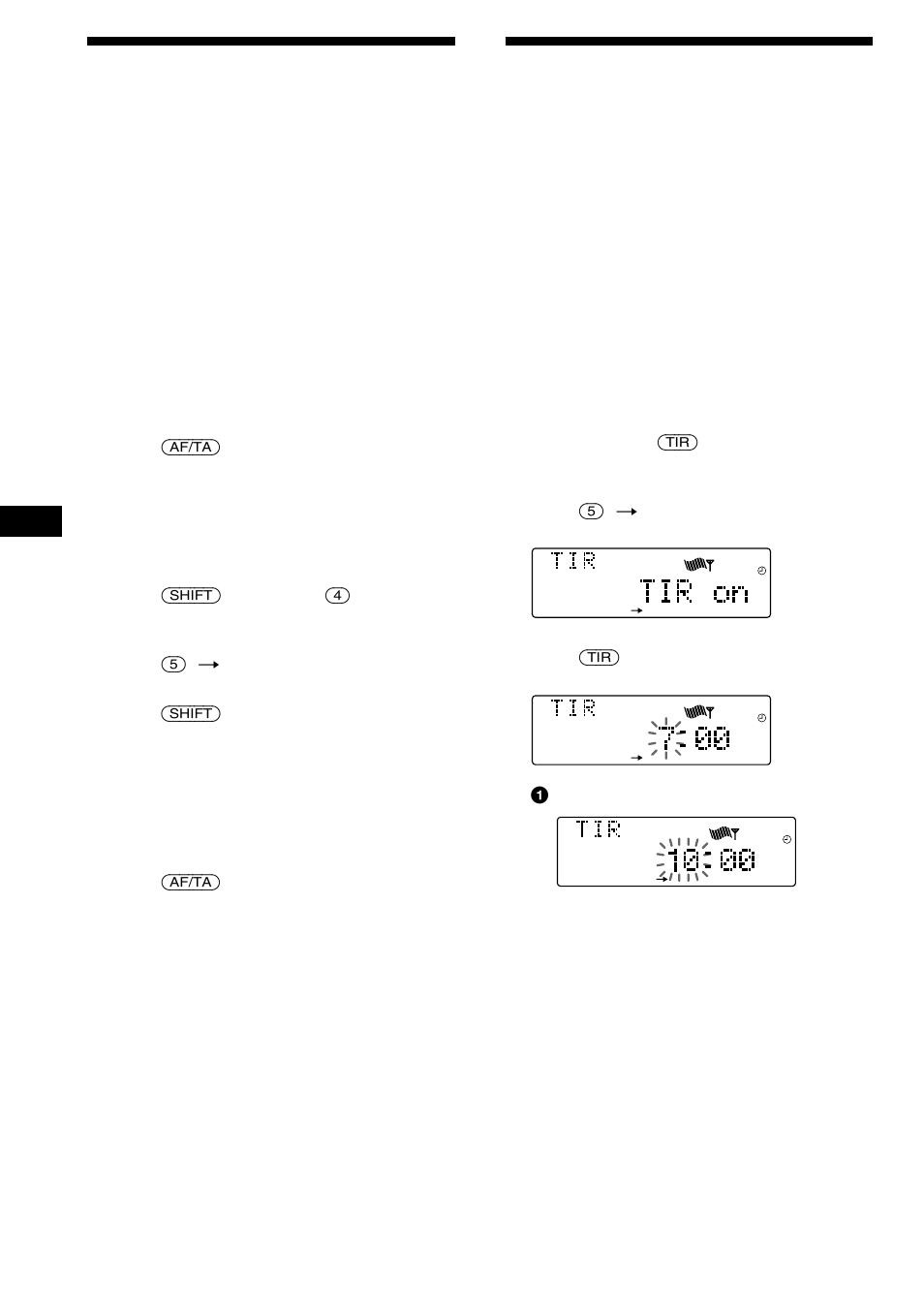 Recording the traffic announcements | Sony MDX-C8900R User Manual | Page 18 / 186