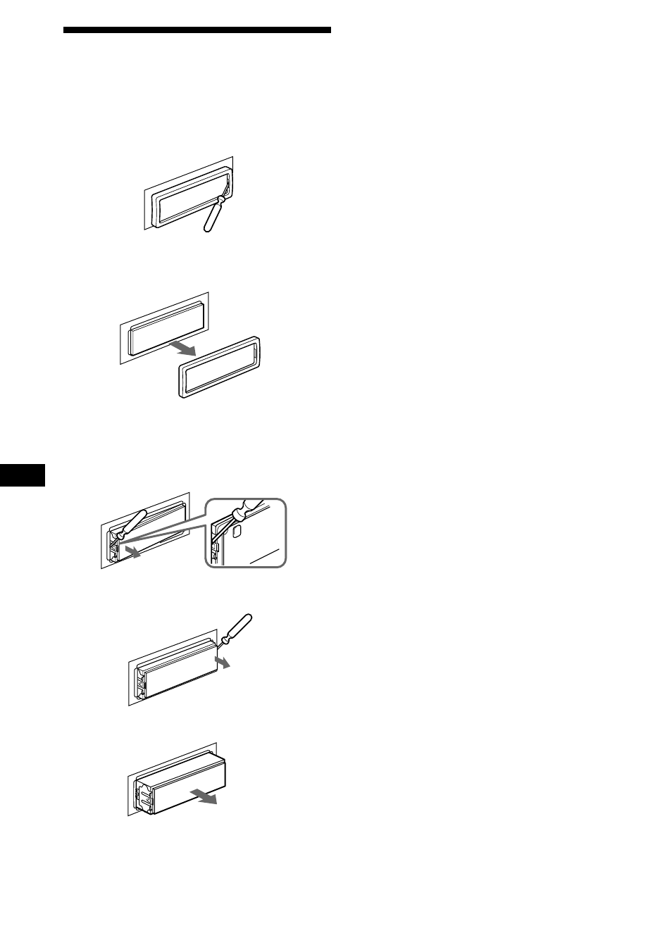 Desmontagem do aparelho | Sony MDX-C8900R User Manual | Page 180 / 186