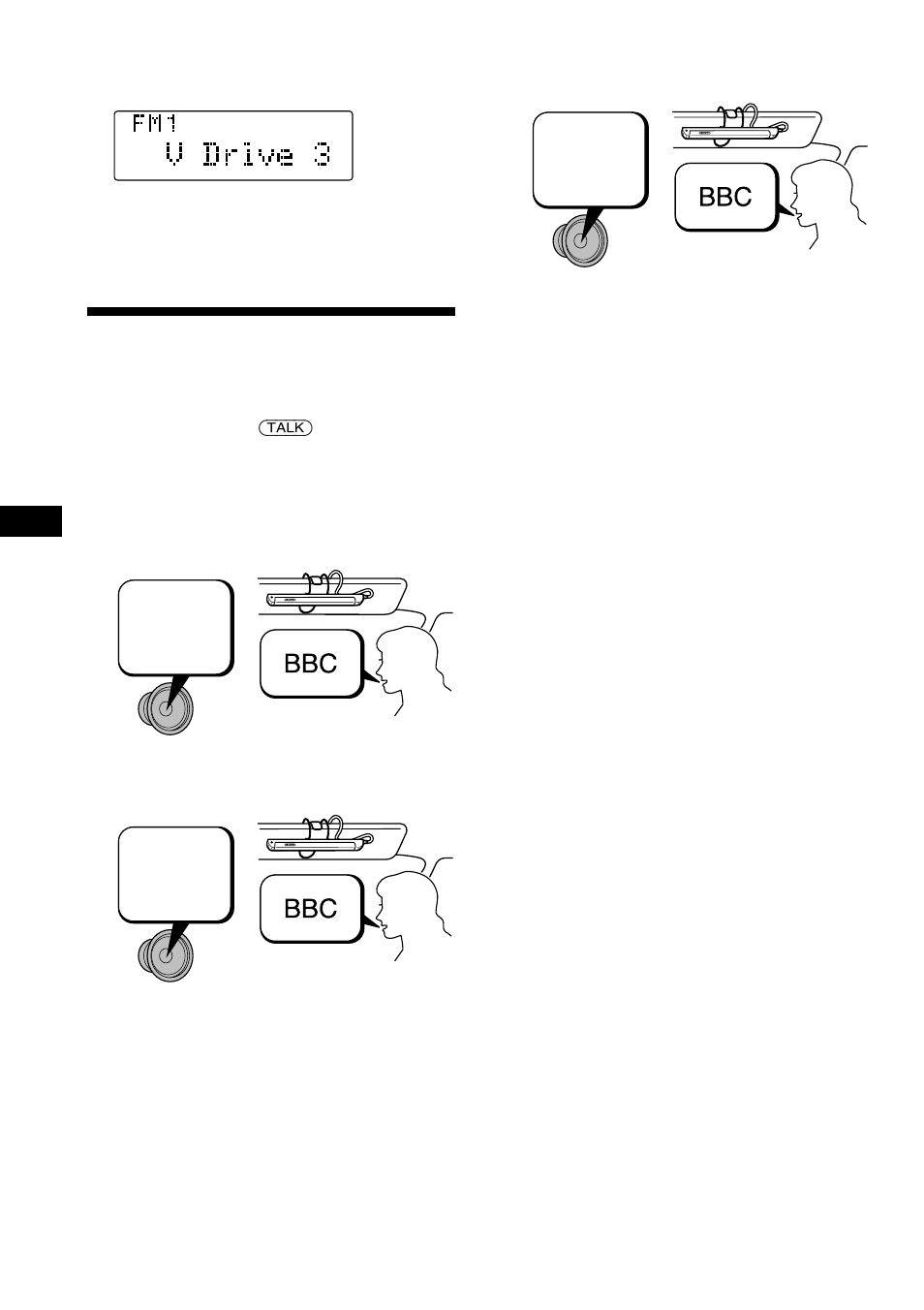 Registering a vocal phrase, Please speak now. please repeat. please repeat | Sony MDX-C8900R User Manual | Page 22 / 186