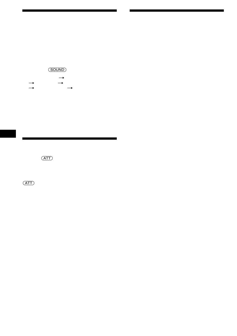 Changing the sound and display settings, Adjusting the sound characteristics, Attenuating the sound | Sony MDX-C8900R User Manual | Page 26 / 186
