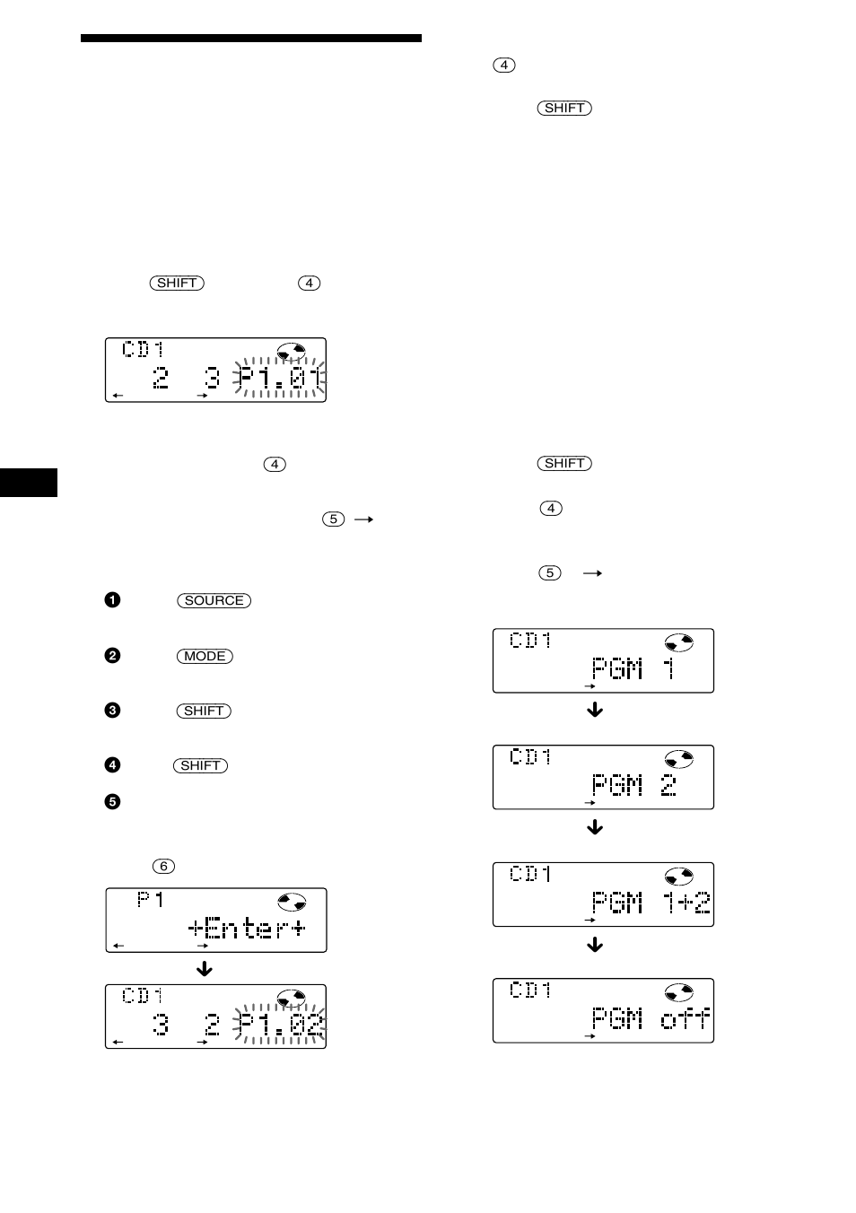 Creating a programme | Sony MDX-C8900R User Manual | Page 30 / 186