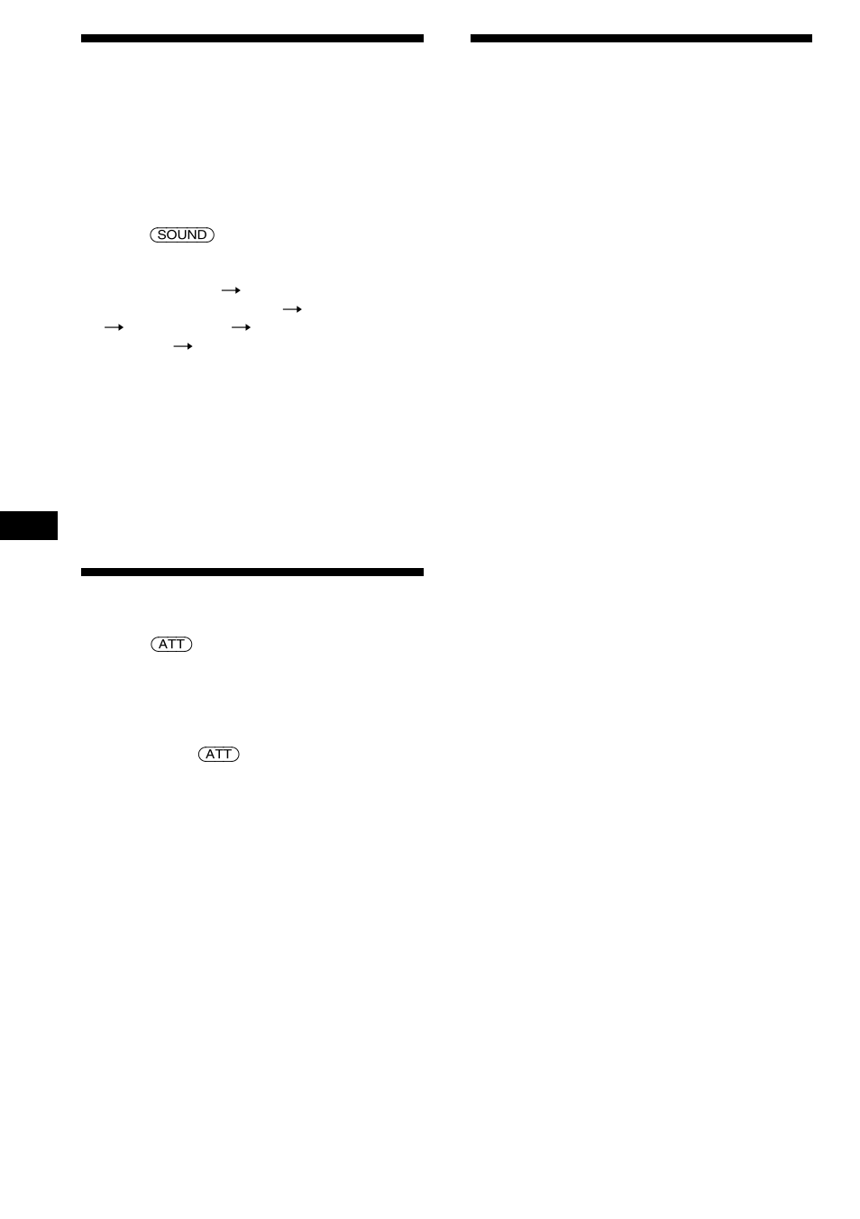 Cambio de los ajustes de sonido y visualización, Ajuste de las características de sonido, Atenuación del sonido | Sony MDX-C8900R User Manual | Page 72 / 186