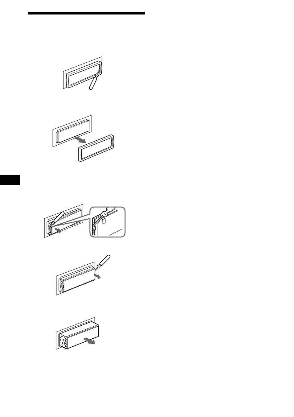 Desmontaje de la unidad | Sony MDX-C8900R User Manual | Page 88 / 186