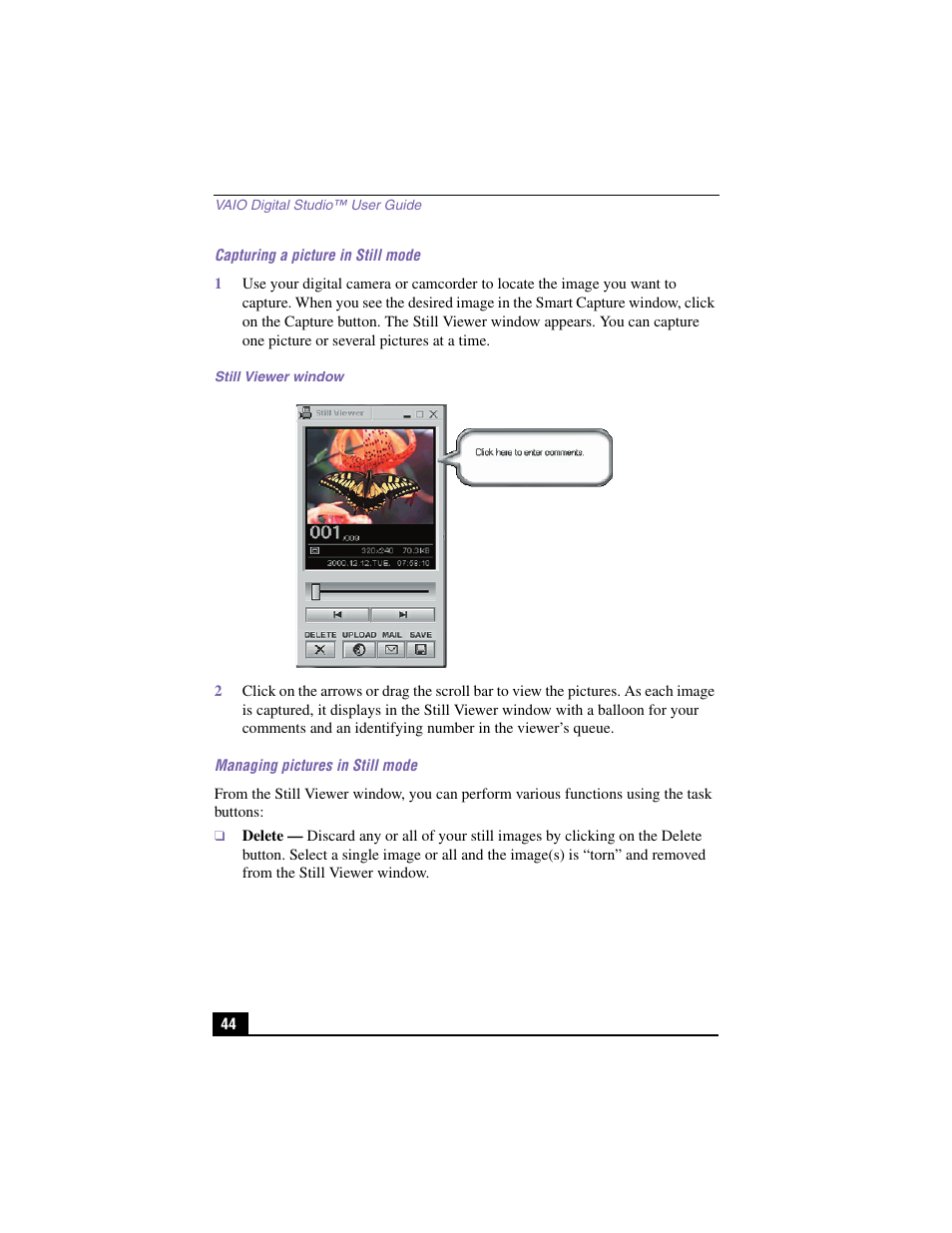 Sony PCV-RX370DS User Manual | Page 44 / 100